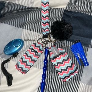 Safety keychains